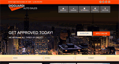 Desktop Screenshot of dioguardiautosales.com